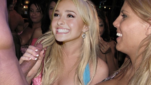 Hayden Panettiere was fucked into vagina by big fat cock